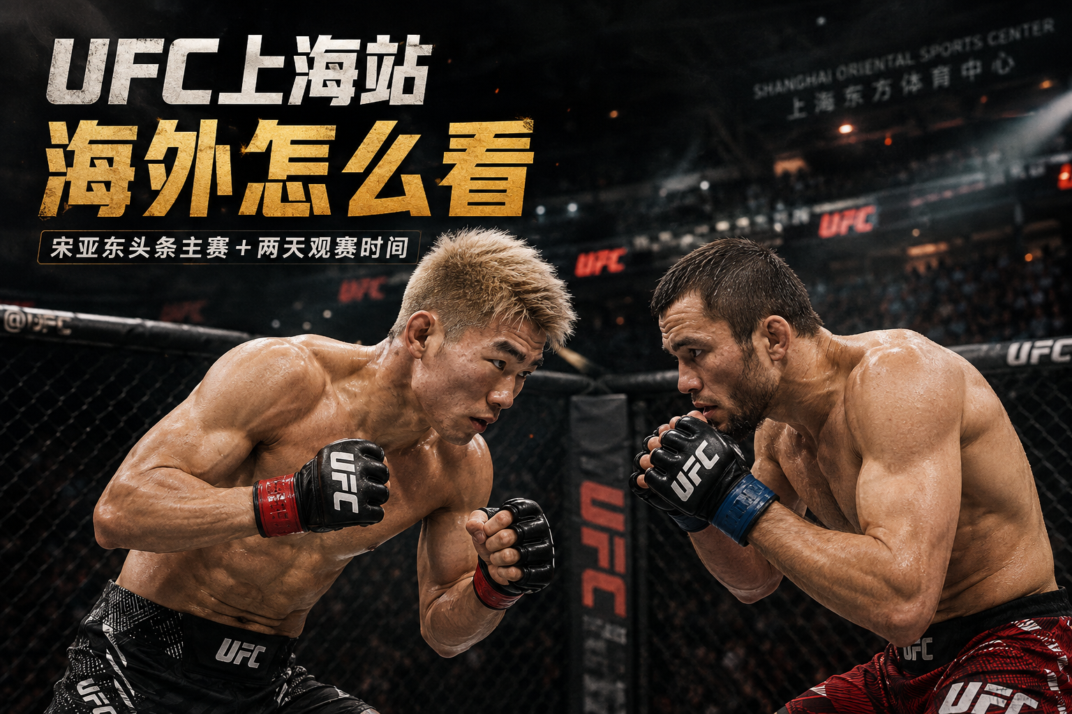 UFC上海站海外怎么看?中文直播观赛指南